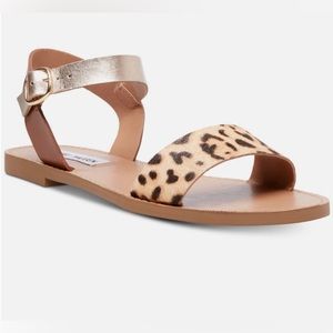 Steve Madden leopard sandal